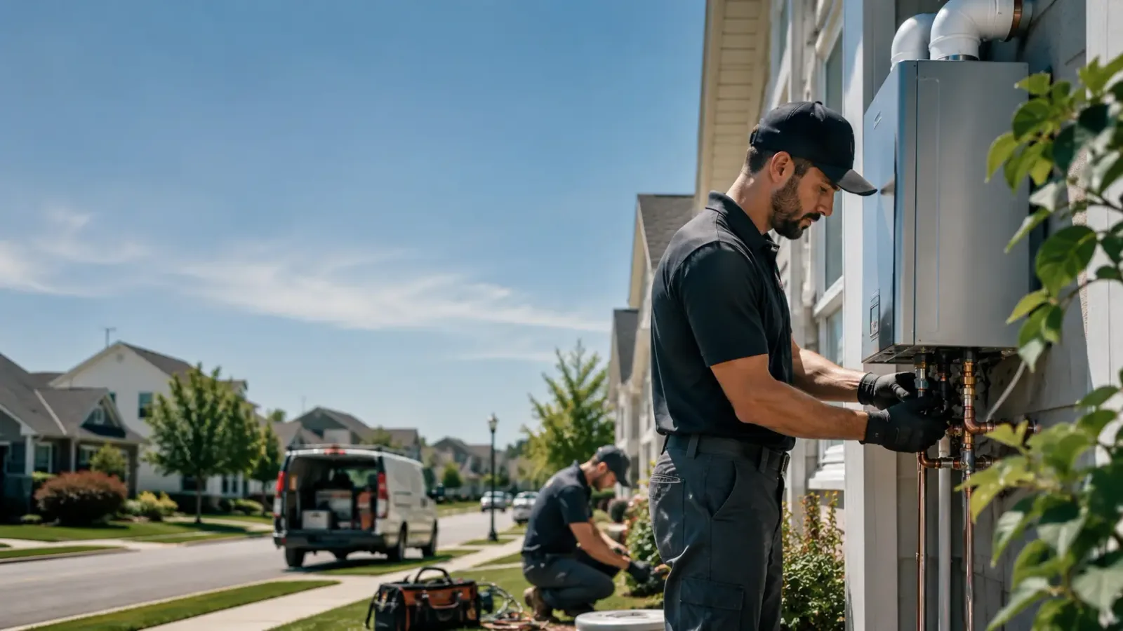 Tankless Water Heater Installation in Glen Arm, MD